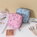 Multifunction Rhombus Pattern Sanitary Napkin Bag Sanitary Napkin Storage Bag Pad Pouch Bags Makeup Bags Storage Pouch Holder Vnce Lncei.