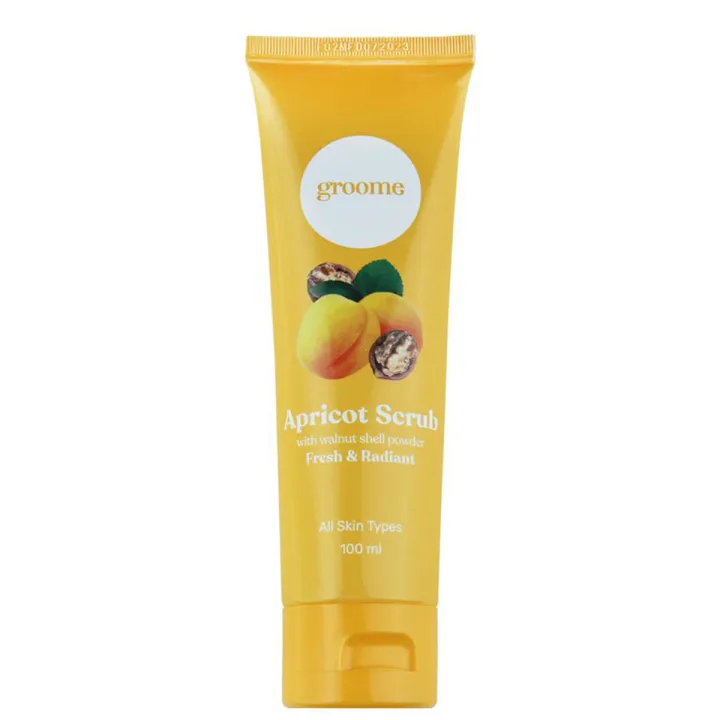 Groome%20Apricot%20Scrub%20deep%20gentle%20exfoliation%20remove%20dead%20skin%20unclog%20pores%20reduce%20blemish%20excess%20oil%20(EXP%20:%2010/27)%20-%20Image%204