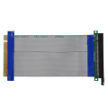 PCI-E Express 16X Riser Card Extender Extension Cable Ribbon Flex.