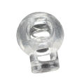 Plastic Toggle Spring Stop Single Hole String Cord Locks 10 Pcs. 