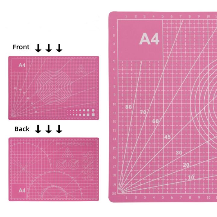 GC%2011.8"x8.7"%20Self%20Healing%20Cutting%20Mat,%20A4%20Double-Sided%20Adhesive%20Surface%20Rotary%20Cutting%20Mat%20With%20Gridded%20Measurements%20For%20Fabric%20Leather%20Cutting%20Quilting%20Modeling%20Project%20-%20Image%208