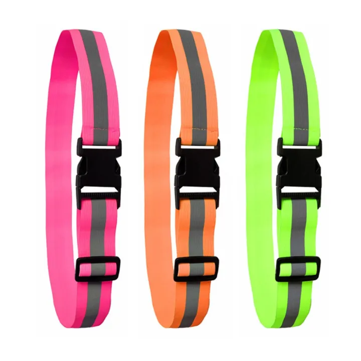 Reflective%20Band%20Waist%20Belt%20Night%20Running%20Portable%20Practical%20Strap%20Universal%205cm%20Width%2072-104cm%20Camping%20Brand%20New%20-%20Image%205