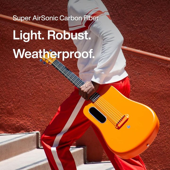 LAVA%20ME%202%20Carbon%20Fiber%20Guitar%20with%20Effects%2036"%20Acoustic%20Electric%20Travel%20Guitar%20w/Case%20(Freeboost-White)%20w/AirSonic%20FlyNeck,%20Plek%20Pro%20+%20Deluxe%20Bundle%20w/Stand,%20Strap,%20Headphones,%20Capo,%20Tuner%20-%20Image%207