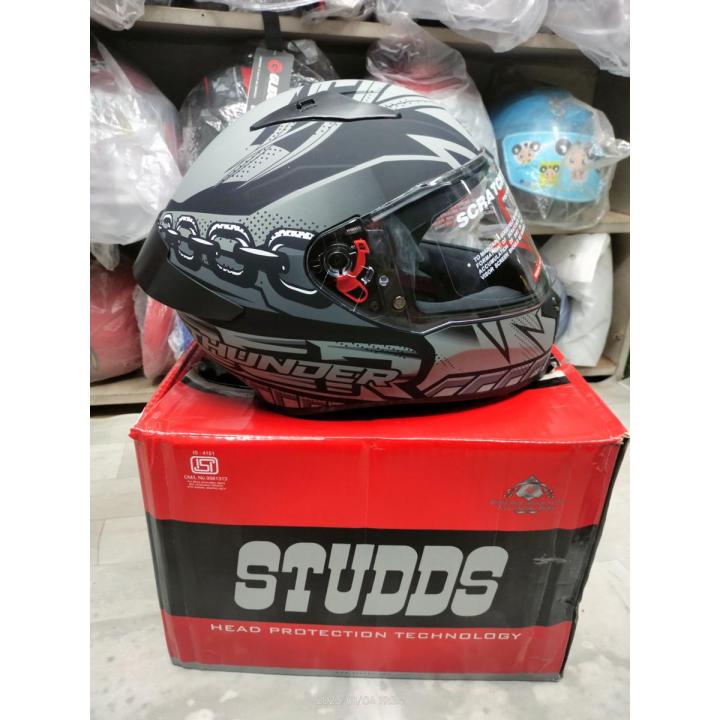 Studds Thunder D5 Full Face Bike Helmet