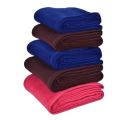 Microfiber Polyester Winter Blanket/Combol Double Thick MultiColor-1 Piece. 