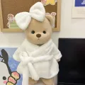 Only clothes for sale] medium Lena bear clothes Bear Plush Doll Doll for 30cm teddy bear jumpsuit. 
