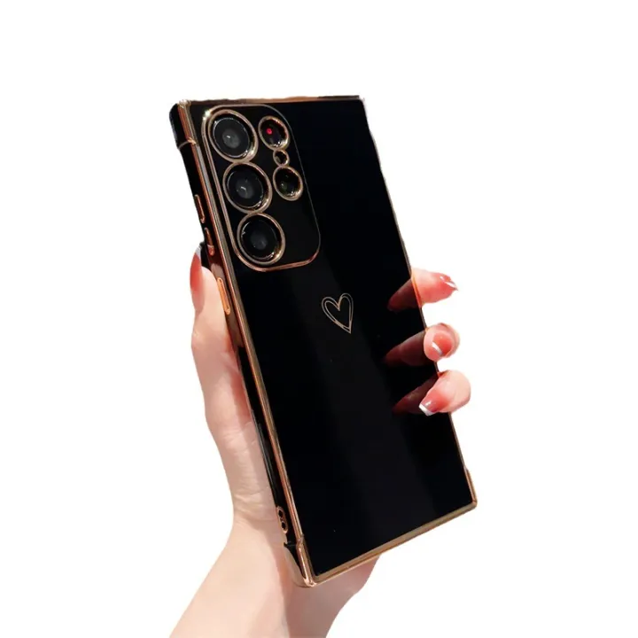 Applicable%20to%20Japan%20and%20South%20Korea%20S23U%20Hollow%20out%20Heart%20Mobile%20Phone%20Shell%20Samsung%20S23FE/A24%20Electroplating%20Straight%20Edge%20Google%207A%20Protective%20Sleeve%20.%20-%20Image%205