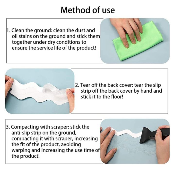 Bath%20Grip%20Stickers%2024%20Pcs%20Anti-Slip%20Strips%20with%202%20Pcs%20Scraper%20-%20Image%202