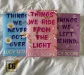 3 books set (Things we never got over, Things we hide from Light and Things we left behind) paperback. 