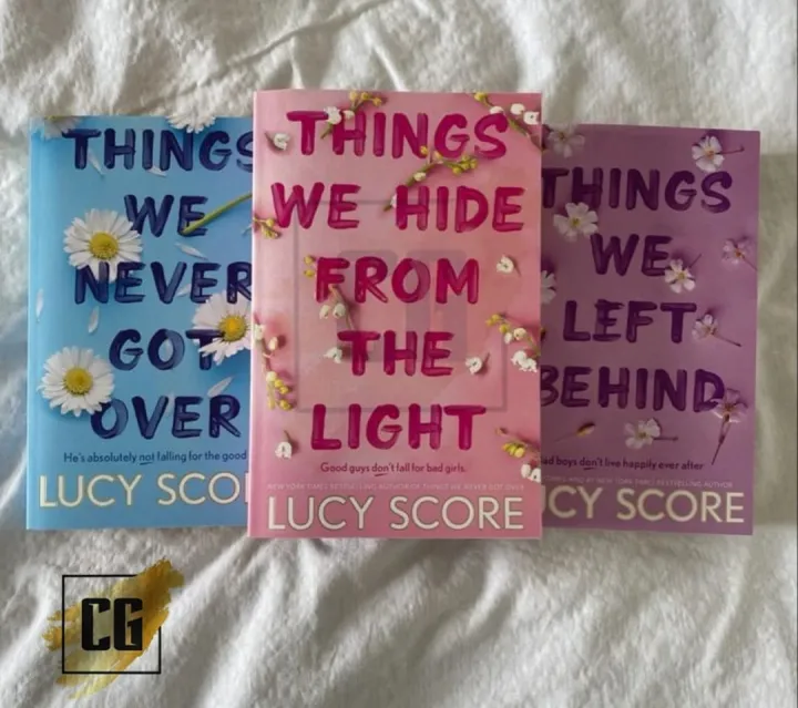 3 books set (Things we never got over, Things we hide from Light and Things we left behind) paperback