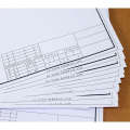 A1 A2 framed A3 quick question paper A4 architectural landscape civil engineering mechanical drawing.
