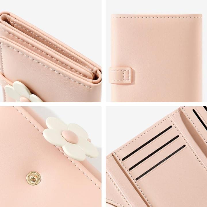 Girls'%20ID%20Card%20Window%20Wallet%20Three-fold%20Cash%20Bag%20With%20Card%20Slots%20For%20Women%20Small%20PU%20Leather%20Wallet%20For%20Women%20Women's%20Cash%20Bag%20With%20Card%20Coin%20Compartments%20Flower%20Printed%20Wallet%20For%20Girls%20-%20Image%209