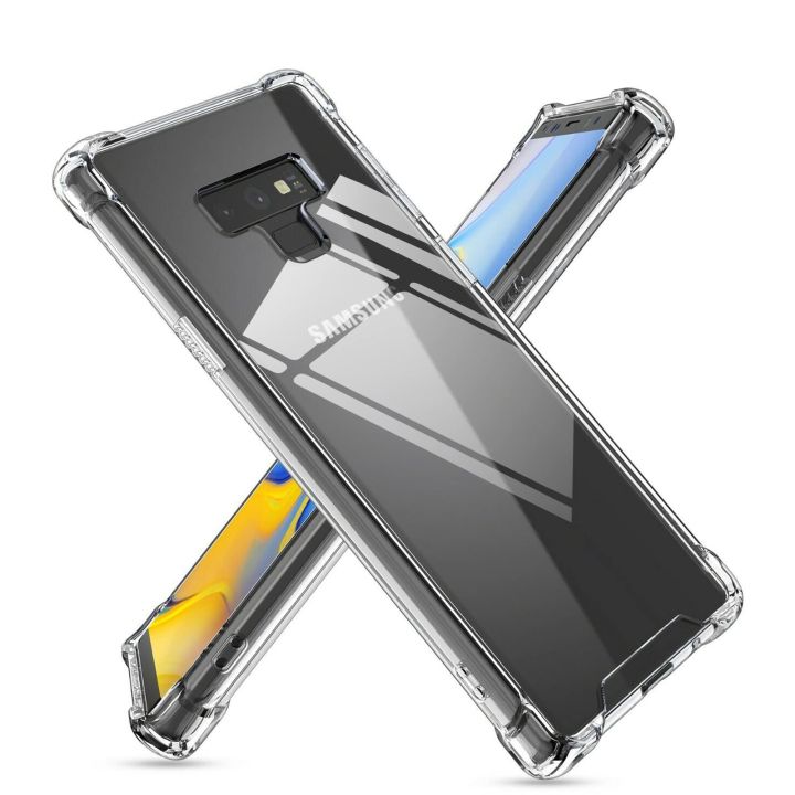 Samsung Galaxy Note 9 Premium Crystal Clear Soft TPU Ultra-Thin Transparent Flexible Protective Mobile Phone Back Cover