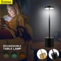 Rechargeable Table Lamp LED Touch Sensor Desktop Night Light Wireless Reading Lamp For Restaurant Hotel Bar Bedroom Decor Light. 