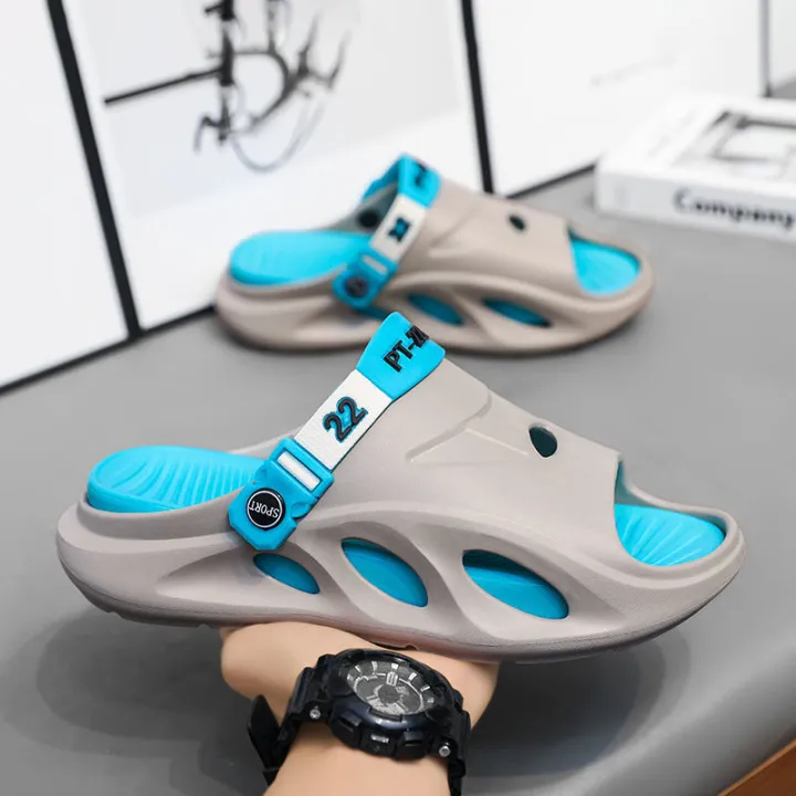 Sandal%20Slippers%20Men's%20Summer%20Outdoor%20Outdoor%20Non-Slip%20Dual-Use%20Driving%20Sports%20Leisure%20Platform%20Beach%20Shoes%20-%20Image%202