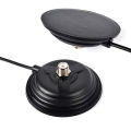 【Xiaofeng】New Retevi Magnetic Antenna Bae, 4m Cable UHF Male Connector, Magnetic Bae with PL-259/UHF Female Connector, 110mm Diameter for Car Bu CB Radio Car Mobile Tranceiver (1 Pack).