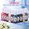 10 Bottles 10ml Epoxy Mix Color UV Resin Coloring Dye Colorant Pigment Crafts(null). 