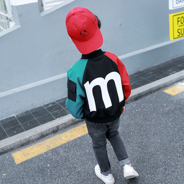 Children's%20Clothing%20Boys'%20Jacket%20Eight%20Seasons%20New%20Children's%20Korean%20Version%20Color-Blocked%20Jacket%201-8%20Years%20Old%205%20Baby%20Small%20and%20Medium%20Children%20Baseball%20Uniform%20-%20Image%202