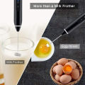 USB Rechargeable Milk Frother Handheld Electric Foam Maker.