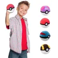 12cm Pokemon Ball Plush Toys Poke Ball Pokeball Pokemon Stuffed Anime Doll Master Great Ball Master Ball Ultra Ball Strange Ball. 