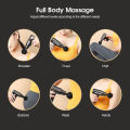 Outtobe Fascia Gun Mini Electric Massager Muscle Relaxation Massager LCD Touch Screen Meridian Massage Gun Mini Neck Massager Relaxation Tissue Handheld Massager Gun Leg Massage Machine Foot Massage Machine Slimming Body.