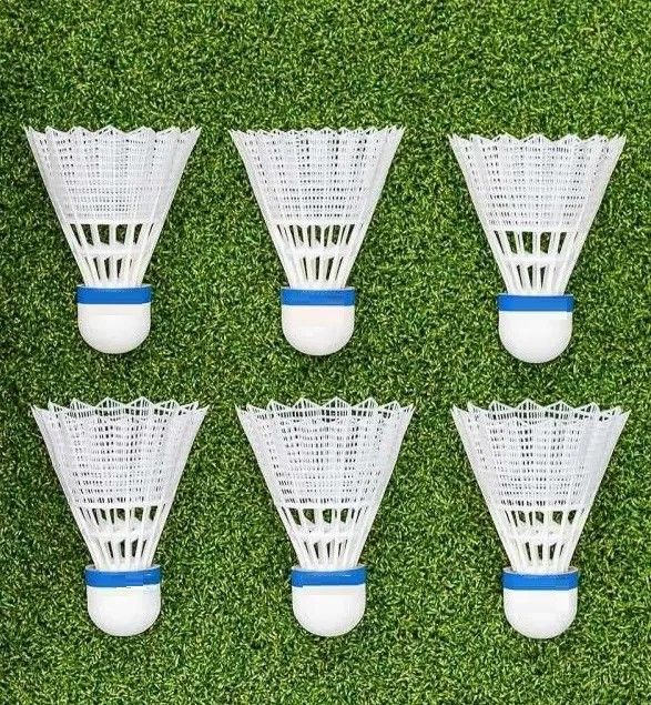Smash 500 Plastic Badminton Shuttlecocks Cork 10Ps Cock