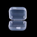 1/10/20/50Pcs Mini Clear Plastic Small Box Jewelry Earplugs Storage Box Case Container Bead Makeup Clear Organizer Gift.