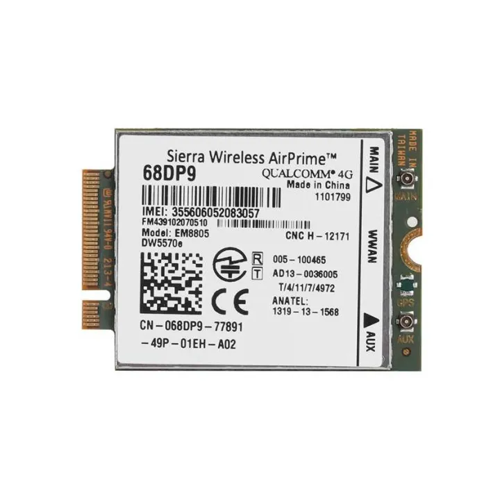 100Mbps%203/4G%20WWAN%20Module%20NGFF/M.2%20Card%20EM8805%20DW5570E%20For%20Dell%20Venue%208%2011%20Pro%20AU%20-%20Image%207