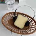 1pcs Underwire Headphone Music Mp3 Walkman Retro Feelings Portable Wired Small Headphones Sports Fashion Photo Props. 