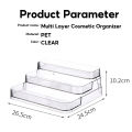 Locaupin Clear Multilayer Cosmetic Display Organizer Skincare Storage Case Vanity Countertop Perfume Lotion Stand Holder.