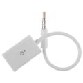 3.5mm Male AUX Audio Plug Jack To USB 2.0 Female Converter Cable Cord Car MP3. 