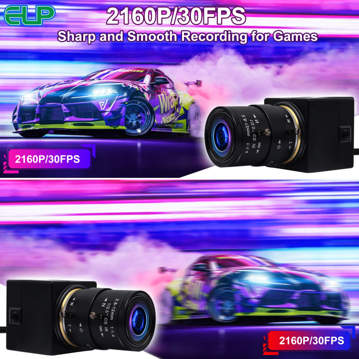 ELP%204K%20HD%20USB%20Camera%20High%20Speed%2030FPS%20Webcam%204X%20Optical%20Zoom%20Web%20Camera%20USB%20Mini%20Camera%20for%20Industrial%20and%20Video%20Conference%20-%20Image%202