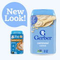 Gerber Cereal For Baby Oatmeal Grain & Grow (U.S.A) - 227g. 