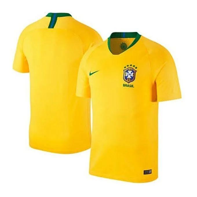 Polyester%20Short%20Sleeve%20Brazil%20Home%20Jersey%20%E2%80%93%20Yellow%20%E2%80%93%20180%20GSM%20-%20Image%203
