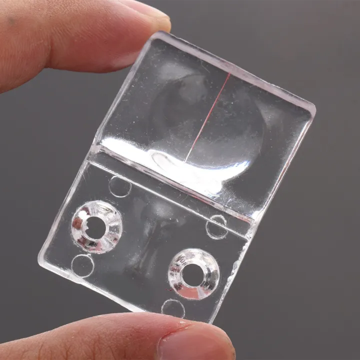 25mm%20Double%20Holes%2020mm%20Single%20Hole%206mm%20thick%20Plexiglass%20Woodworking%20Magnifying%20Glass%20Fence%20for%20woodworking%20Precision%20processing%20-%20Image%203