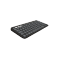 Logitech K380S Pebble Keys 2 Tonal Graphite Multi-Device Bluetooth Keyboard.
