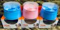 Premium Quality Baby Powder Face Body Soft Puff Box Case container - Multicolor. 