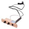 Cajon drum sound hole pickup microphone for use with volume control 6.35mm - color.