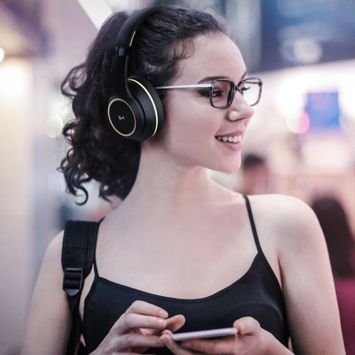 HXSJ%20LK%20Z100%20BT%20Headset%20%20BT%205.0%20Active%20Noise%20Reduction%20Gaming%20Office%20Entertainment%20Headphone%20ANC%20Headset%20Black%20-%20Image%203
