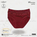 2 (Two) Pieces Thai Premium Panty Stylish panty Sexy panty Short Panty Hot Panty Cotton Panty Net Panty Boxer Women panty Soft panty guddi bra like me bra indian bra Modern panty Shorts sleepwear Half Lace 03_05_06PA21107_Qty02. 