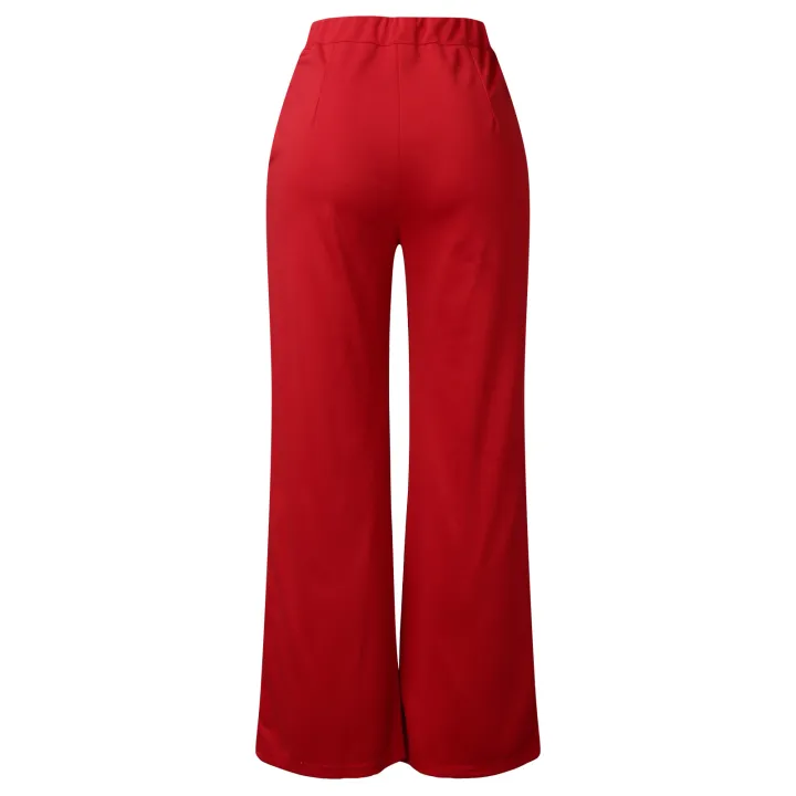 Wide%20Leg%20Pants%20For%20Women%20Trousers%20Solid%20Casual%20High%20Waisted%20Wide%20Leg%20Palazzo%20Trousers%20Women's%20Pants%20Sweat%20Pants%20For%20Womens%20-%20Image%205