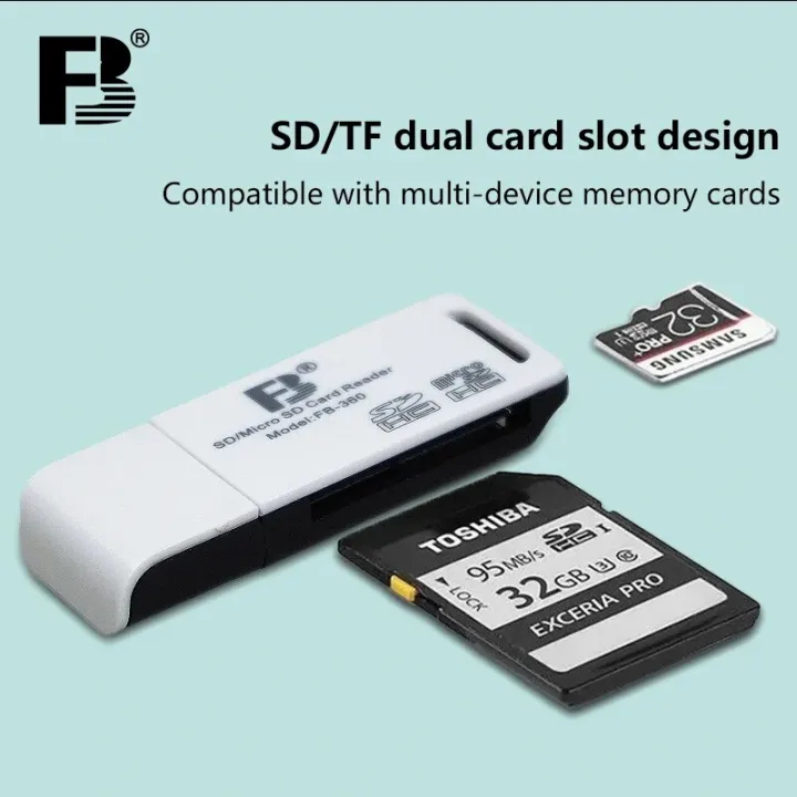 FB360%202%20in1%20card%20reader%20Micro%20SD%20Memory%20Card%20TF%20High%20Speed%20Recorder%20USB%20Computer%20U%20Disk%20Memory%20Card%20Reader%20-%20Image%206