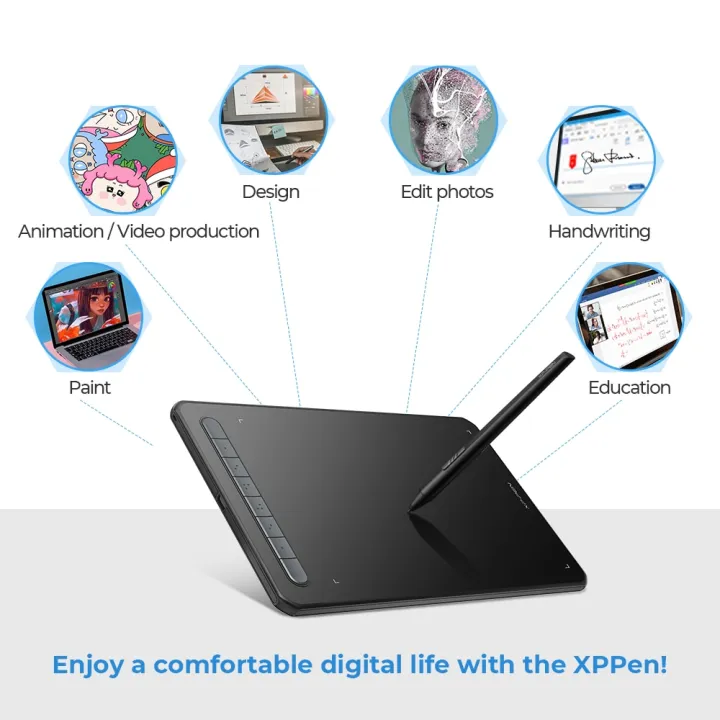 XPPen%20Deco%20M%20Digital%20Graphic%20Tablet%20Drawing%20Tablet%20Pen%20Tablet%20X3-Smart-Chip%20Stylus%20Support%20Windows%20Mac%20Android%20Chrome%20OS/%20Linux%20-%20Image%207