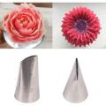 124K Rose Flower Icing Piping Nozzle Russian Pastry Tips: Add Intricate Floral Designs To Your Baked Goods With This Pastry Tip.