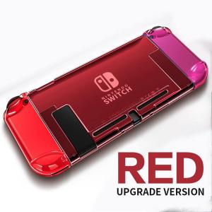 Bilashmart 【VisioN Shop】Transparent PC Case For Nintendo Nintend Switch Funda Transparente Detachable Protect Cover Cases To Dockable