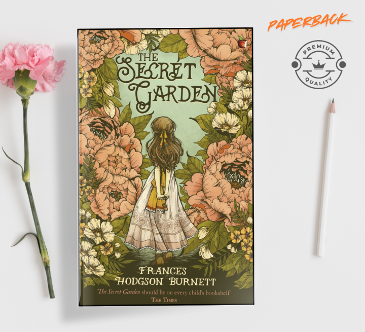 The Secret Garden Novel by Frances Hodgson Burnett - Premium - Paperback