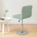 Jacquard Bar Chair Cover Short Back Bar Stool Seat Covers Slipcovers Hotel Banquet Dining Small Size Chair Case Solid Color. 