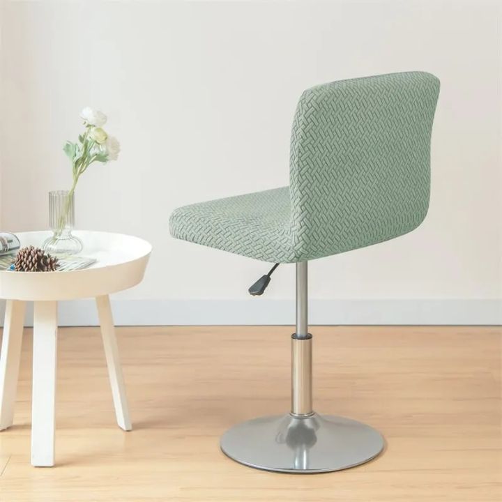 Jacquard%20Bar%20Chair%20Cover%20Short%20Back%20Bar%20Stool%20Seat%20Covers%20Slipcovers%20Hotel%20Banquet%20Dining%20Small%20Size%20Chair%20Case%20Solid%20Color%20-%20Image%204