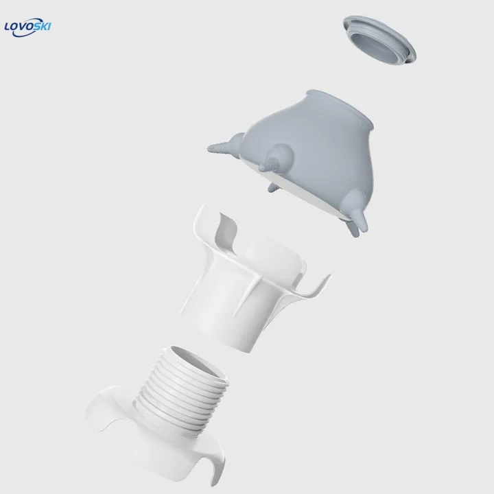 Pet%20Milk%20Bowl%20Pets%20Nursing%20Bottle%20Anti%20Choking%205%20Nozzles%20Nursing%20Station%20Gray%20Hollow%20Base%20-%20Image%204