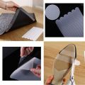 10Pcs Anti-Slip Strips Safety Shower Treads Stickers Bathtub Non Slip Stickers Stair Step Anti Slip Tape 7.87inch - clear. 